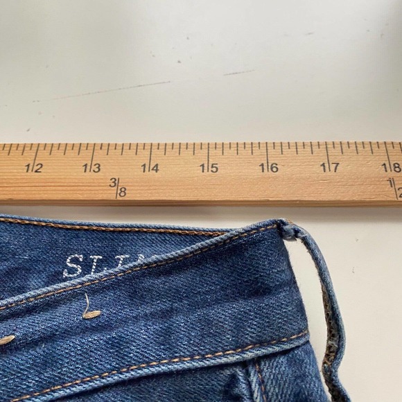 Madewell Jeans Mens 32X30 (32X 27) Slim Fit Medium Wash Straight Leg Classic - Picture 5 of 9